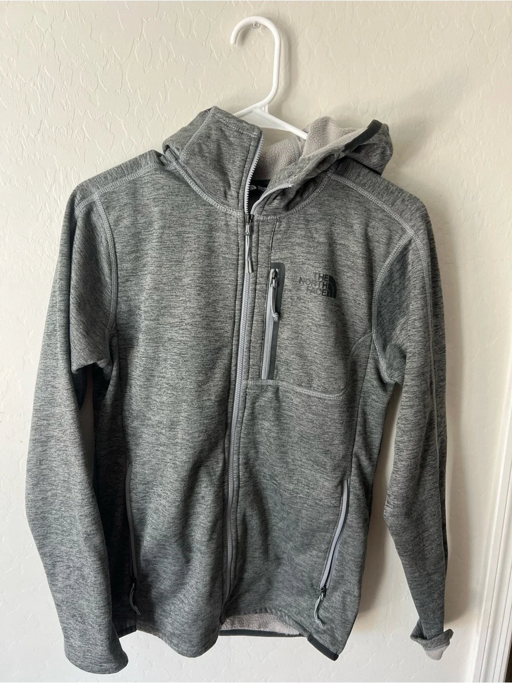 The North Face Gray canyonlands full zip up Jacket